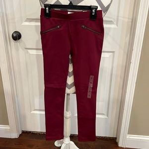 Children Place legging, burgundy, size 8
